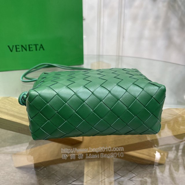 Bottega veneta高端女包 98090 寶緹嘉新款編織小方包 BV經典款編織小號肩背女包  gxz1314